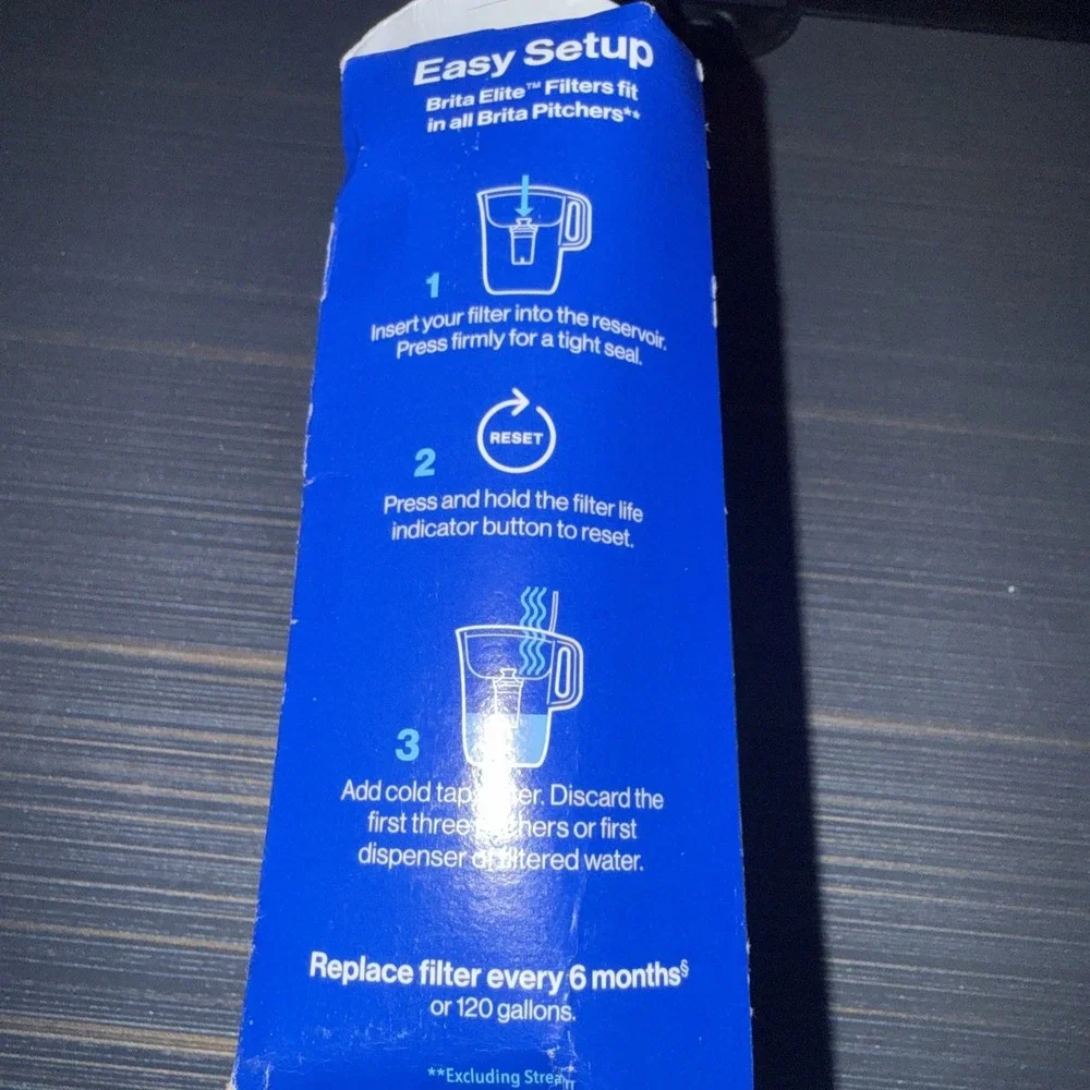 Brita Elite Replacement Filters for Brita Pitchers and Dispensers  2-Pack